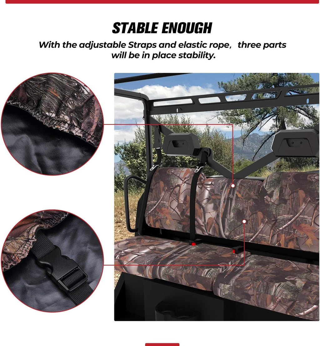 Waterproof Camo Seat Cover Set L219139