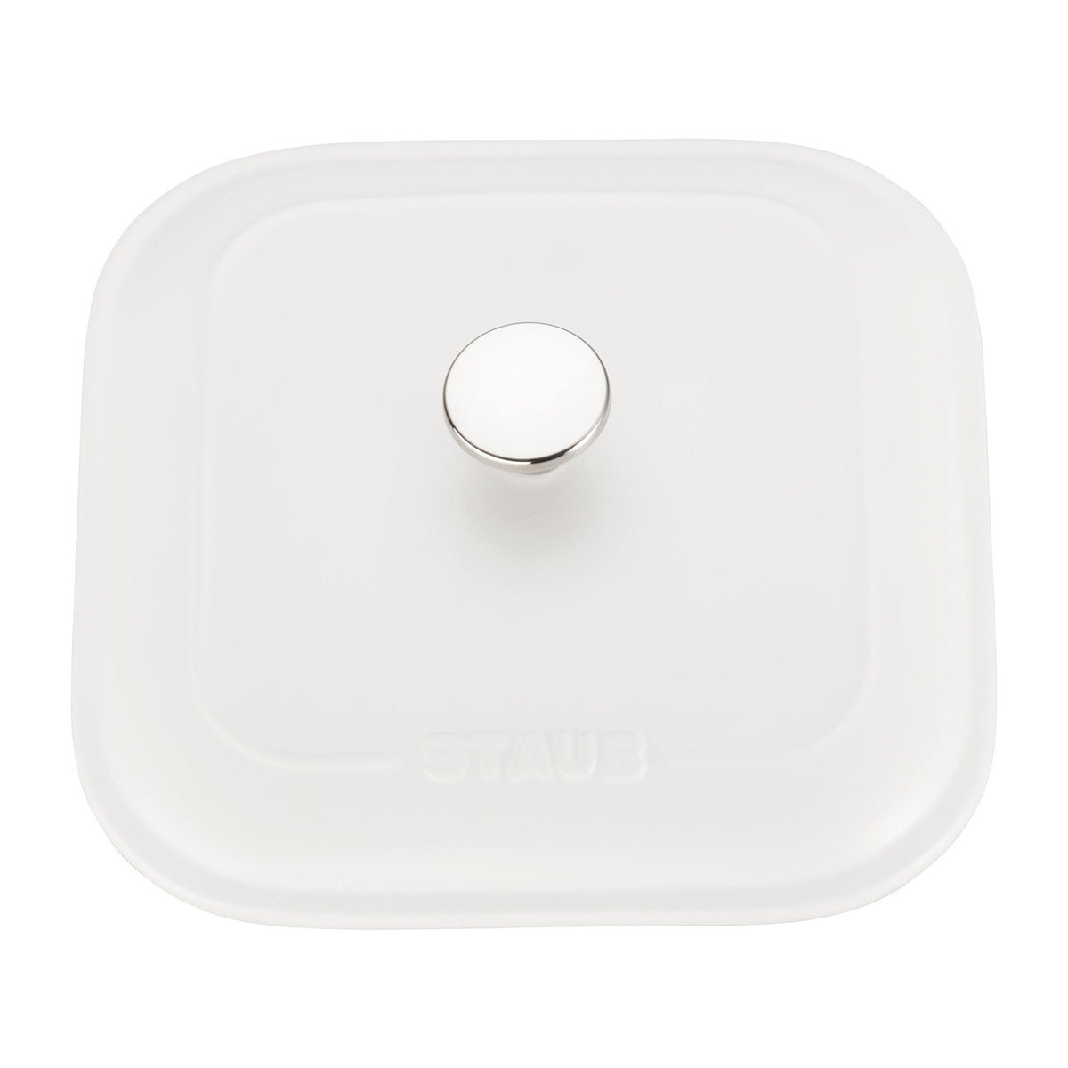 Matte White Square Covered Baking Dish E21511