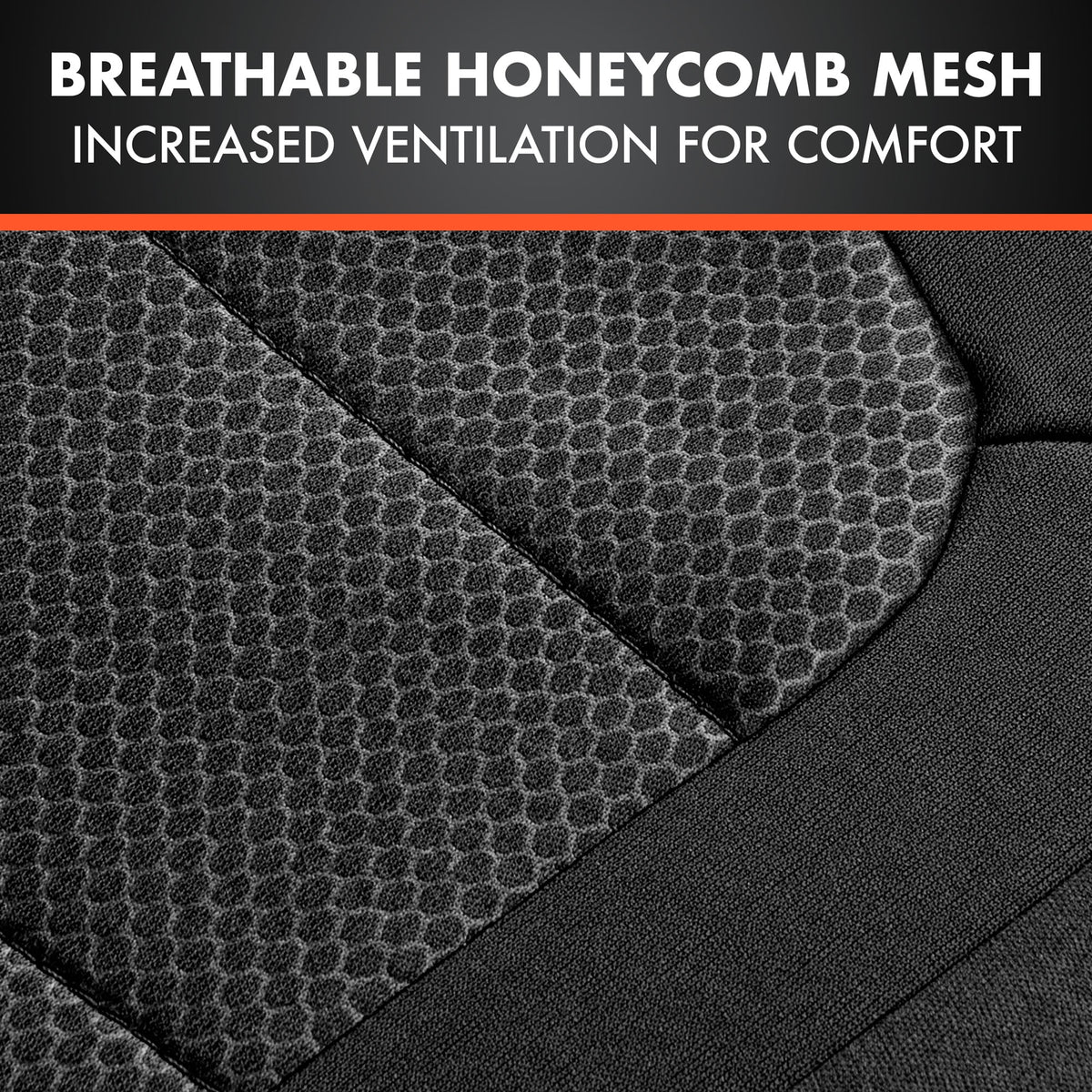 Black Sideless Front Seat Protector Pair S476