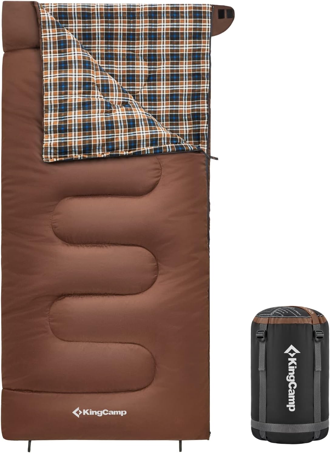 Cotton Flannel Sleeping Bag for Camping N18540