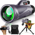 40X60 High Power Monocular with Phone Adapter Tripod Hand Strap I8036