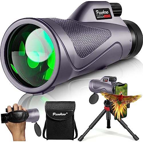 40X60 High Power Monocular with Phone Adapter Tripod Hand Strap I8036