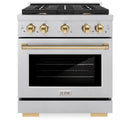 30 4.2 cu. ft. Gas Range with Convection Gas Oven in Stainless Steel P192