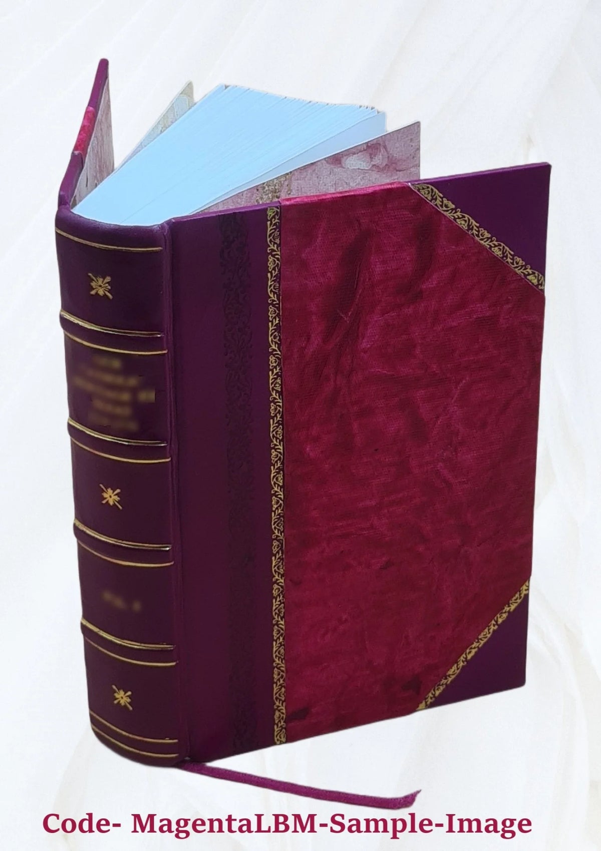 Perfumery and Essential Oil Record Leather Bound R1121