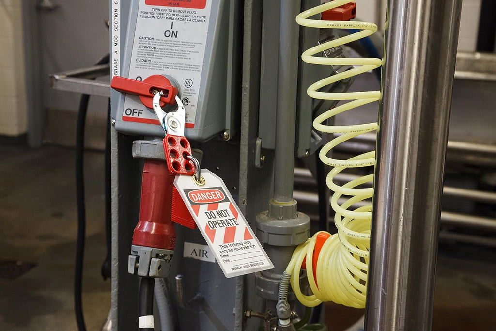 Red Breaker Lockout Pouch Kit with 2 Safety Padlocks R466