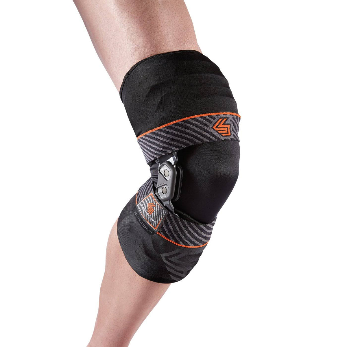 Black Left Large Knee Brace D139517