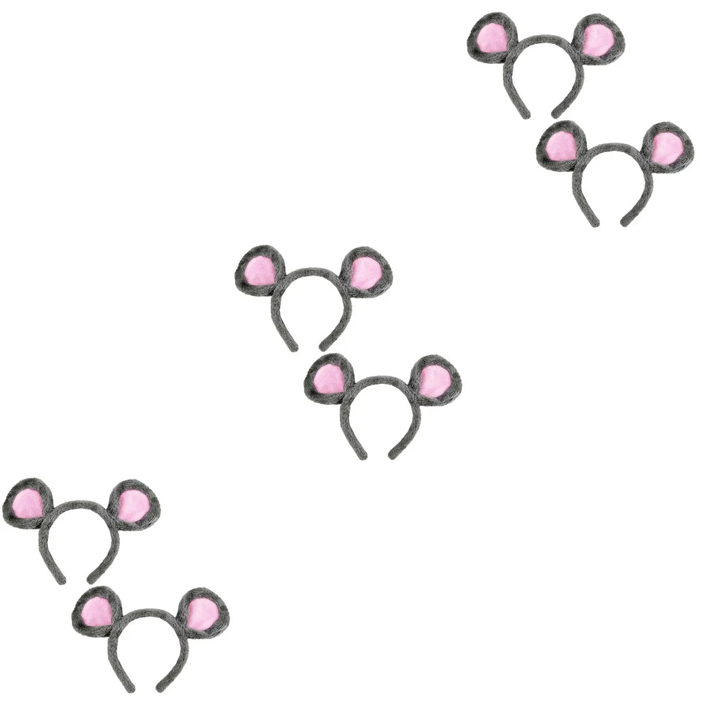 6 pcs Children Mouse Ear Hair Accessories (Grey) H9400