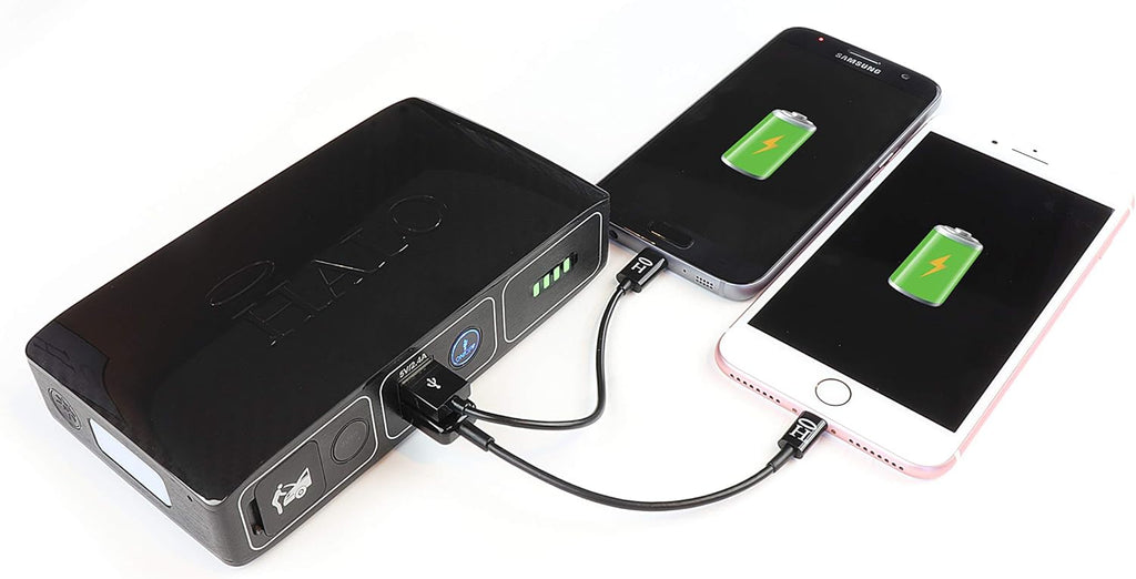 Mint Ombre Car Jump Starter with 2 USB Ports K90066