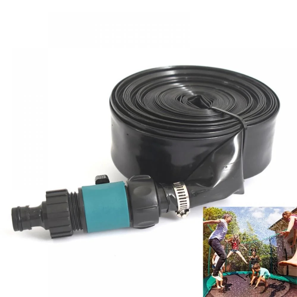 Trampoline Water Sprinkler for Kids, 39.3 ft Long Outdoor Accessories Q51076