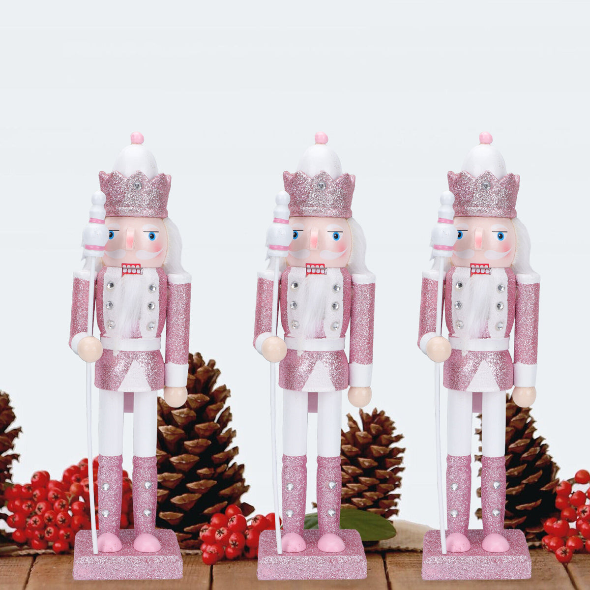Nutcracker Doll Soldier Toy Christmas Decoration Z703539