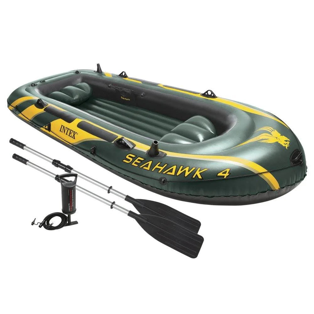 4 Person Inflatable Boat Set with Oars & Air Pump M469964