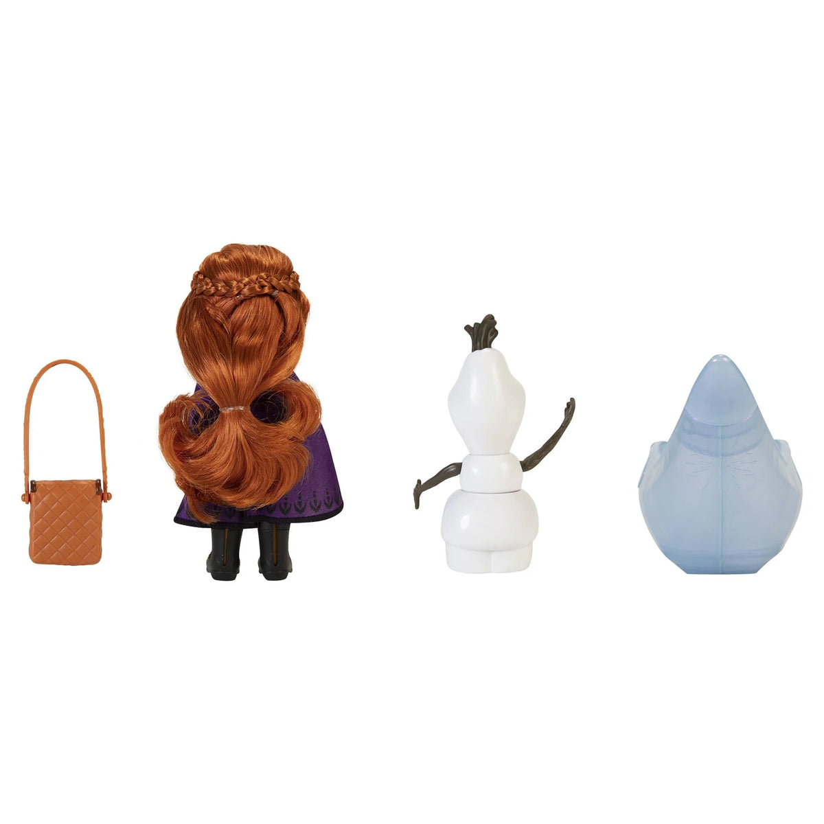 Frozen 2 Petite Princess Anna and Ice Canoe Gift Set Includes Anna, Olaf! Dolls are approximately 6 inches tall V481413