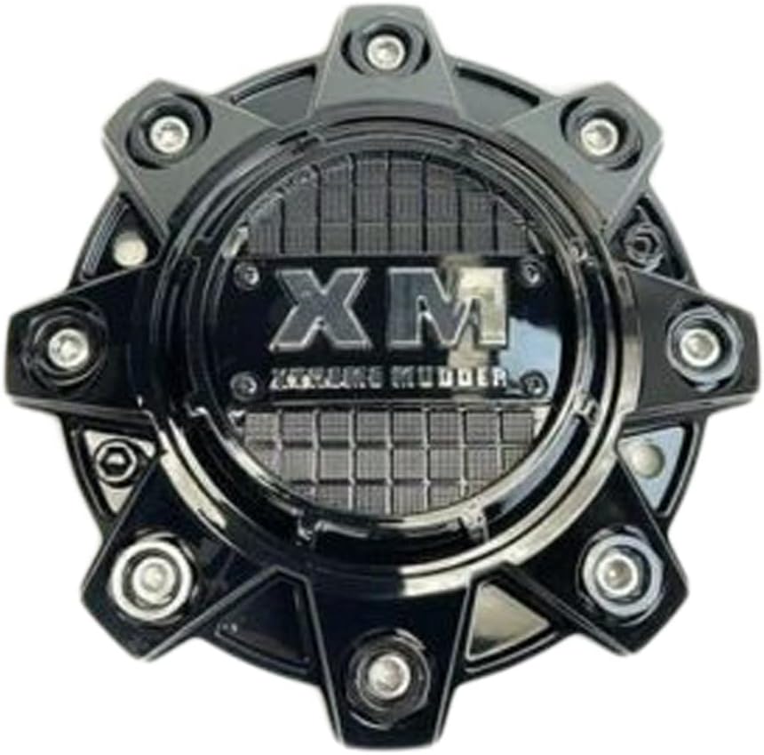 Gloss Black Wheel Center Cap Pack of 2 I615