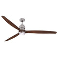 Chrome 70x22 Ceiling Fan Kit F512