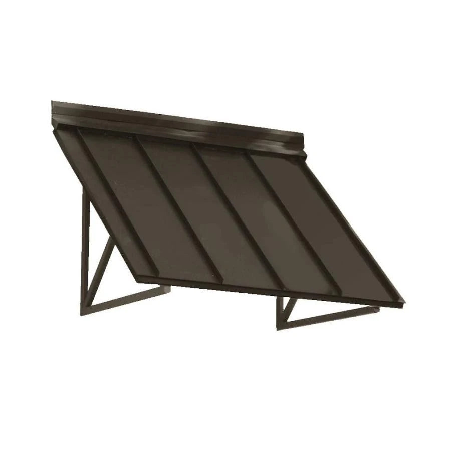Bronze Solid Vertical Patio Fixed Awning R823