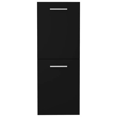 Gray Chipboard Bathroom Cabinet D406453
