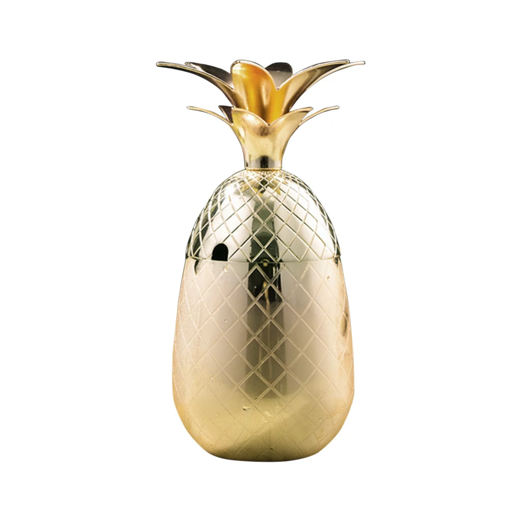 Stainless Steel Pineapple Cocktail Glass J19217