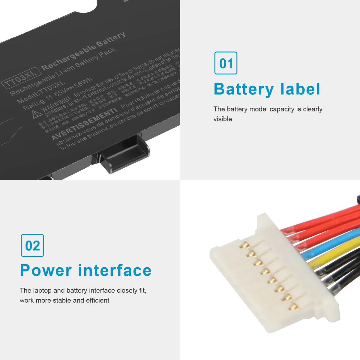 56Wh Battery D3904