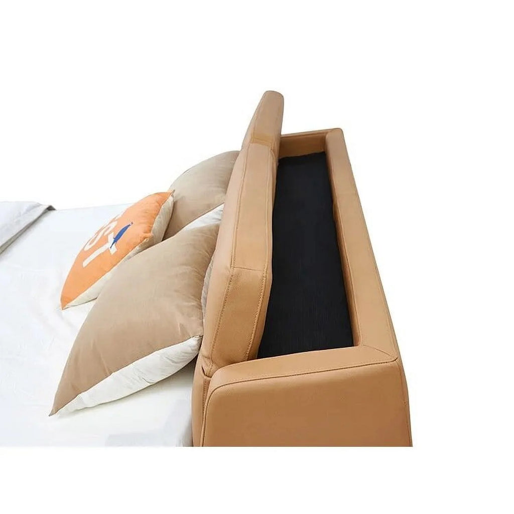 King Size Leather Bed V412