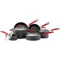 10 Piece Hard Anodized Non-Stick Pots and Pans T55245