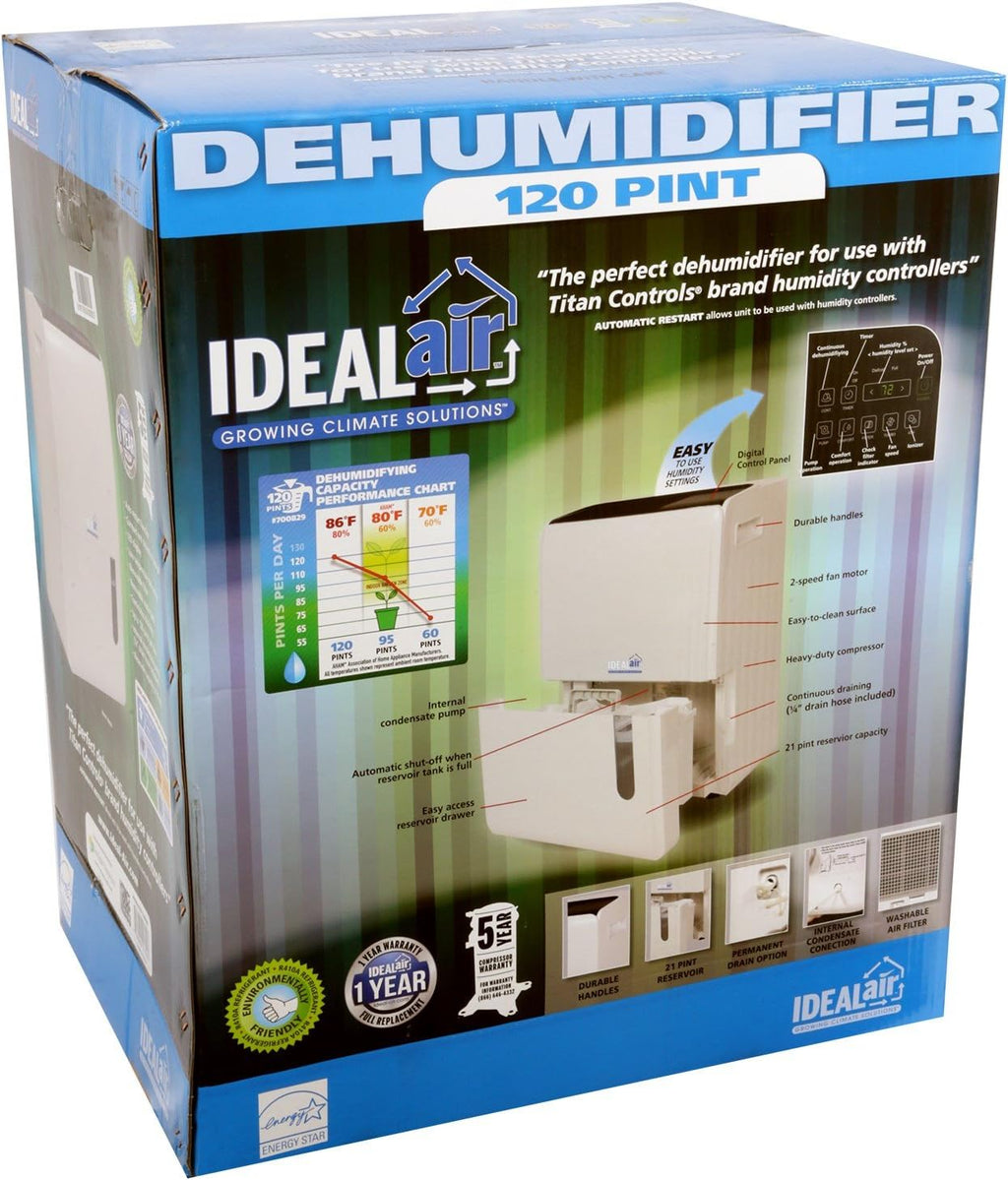 White 60 Pint Dehumidifier P2850