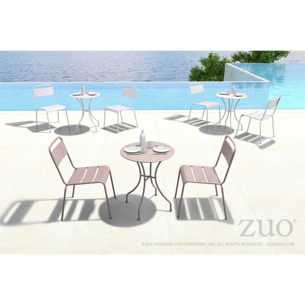 Taupe Round Dining Table V8946