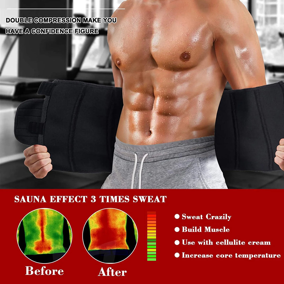 Waist Trainer Corset Workout Belt U93361