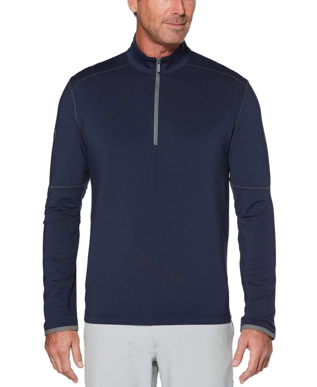 Peacoat Medium 1/4 Zip Midlayer E9852