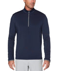 Peacoat Medium 1/4 Zip Midlayer E9852