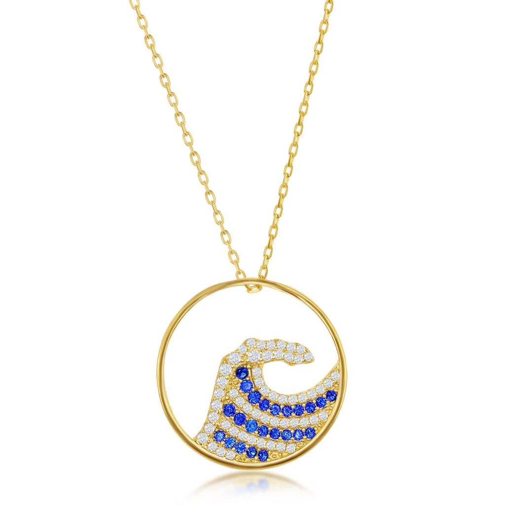 16+2" Necklace 14k Gold Plated Sterling Silver Jewelry A799