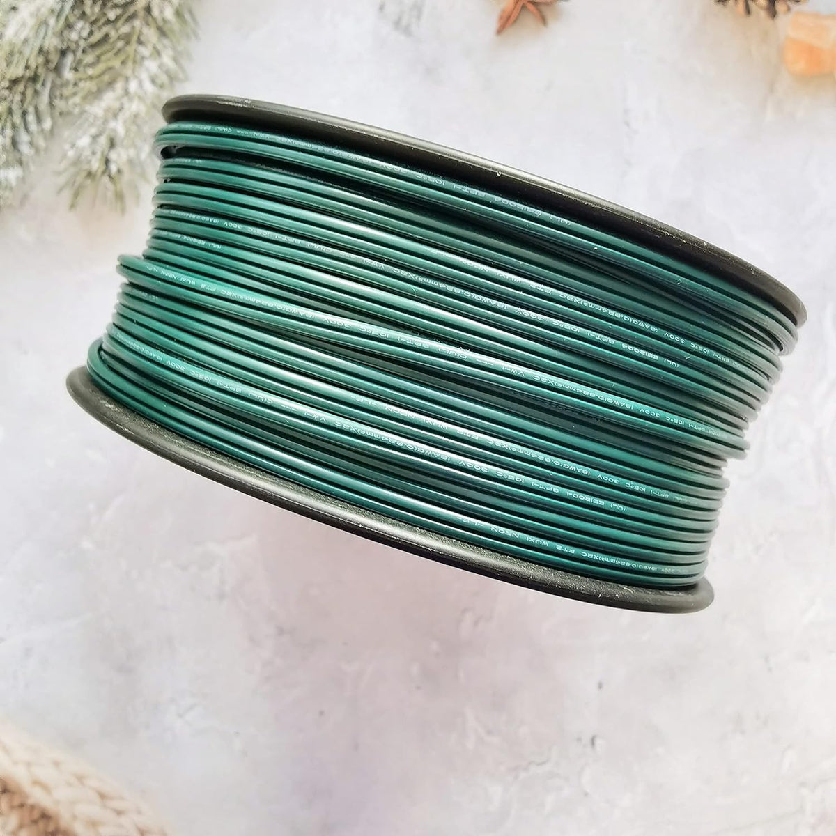 18/2 SPT-1 Bulk Lamp Cord, 300-Volt 18-Gauge Black N180782