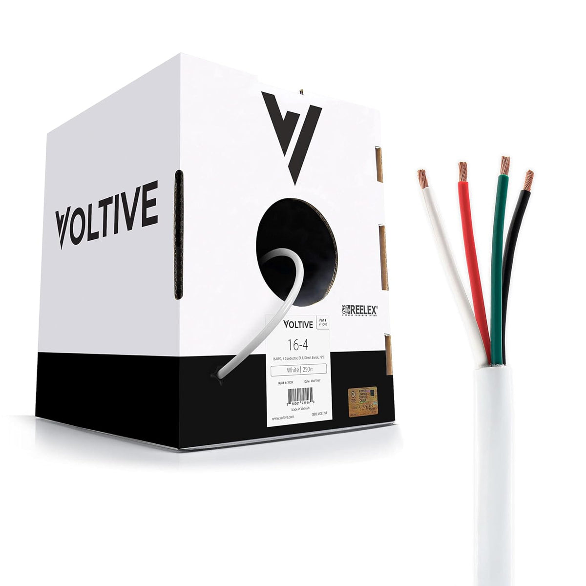 16 AWG 4 Conductor Oxygen-Free Copper Speaker Wire Z8177