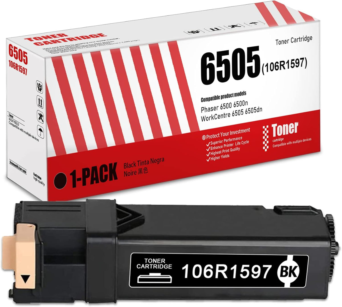 Black Toner Cartridge Replacement F8312