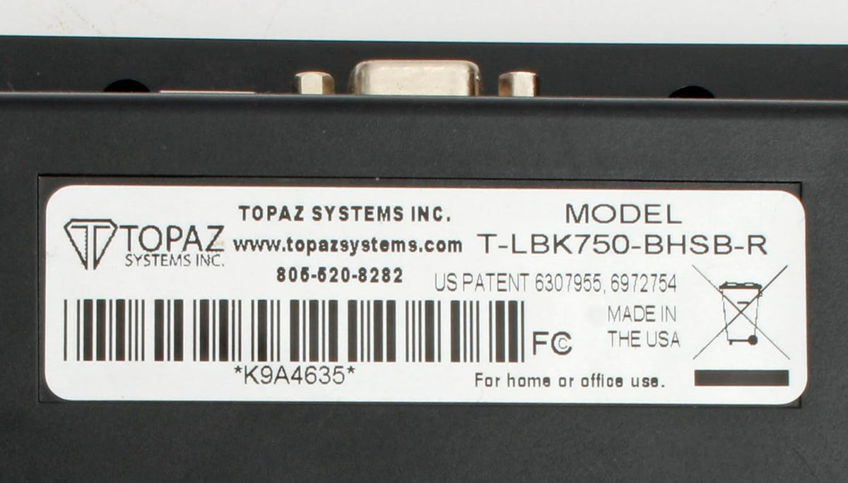 4x3 LCD Signature Capture Pad J206