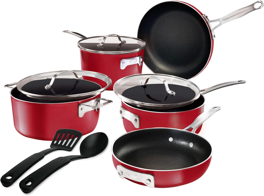 10 Piece Nonstick Cookware Set O6472