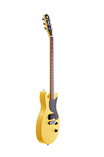 TV Yellow Solid Basswood Electric Guitar B2420