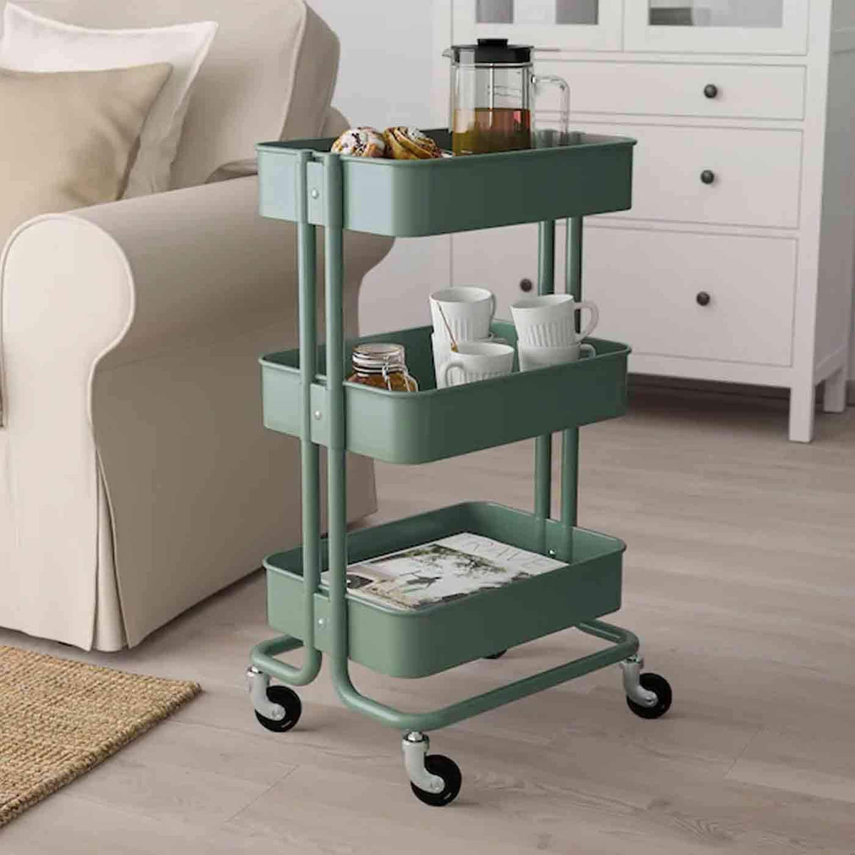 Grey-Green Utility Cart N4722