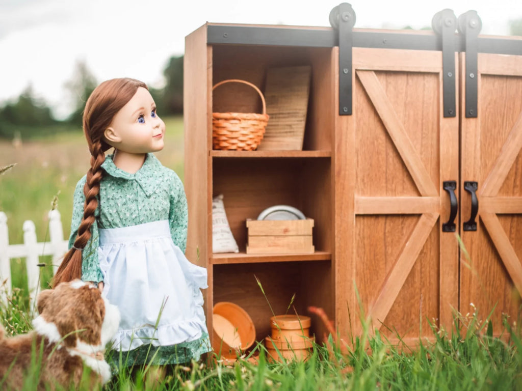 Brown Wooden Storage Trunk V3410