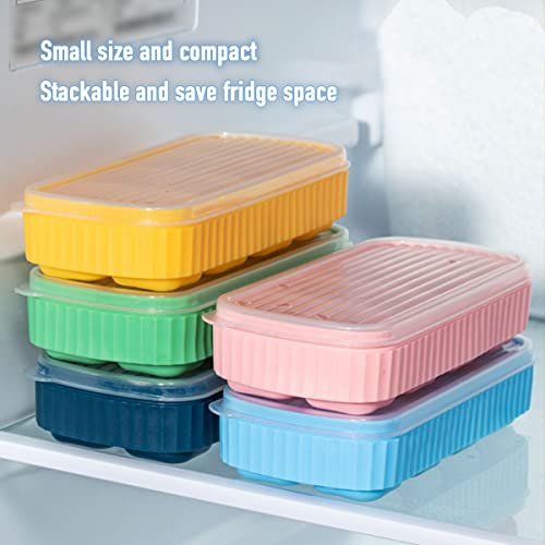 3 Pack Silicone Mini Ice Cube Trays with Lid X92152