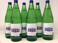 Natural Mineral Sparkling Water, 6 1L Glass Bottles A4478