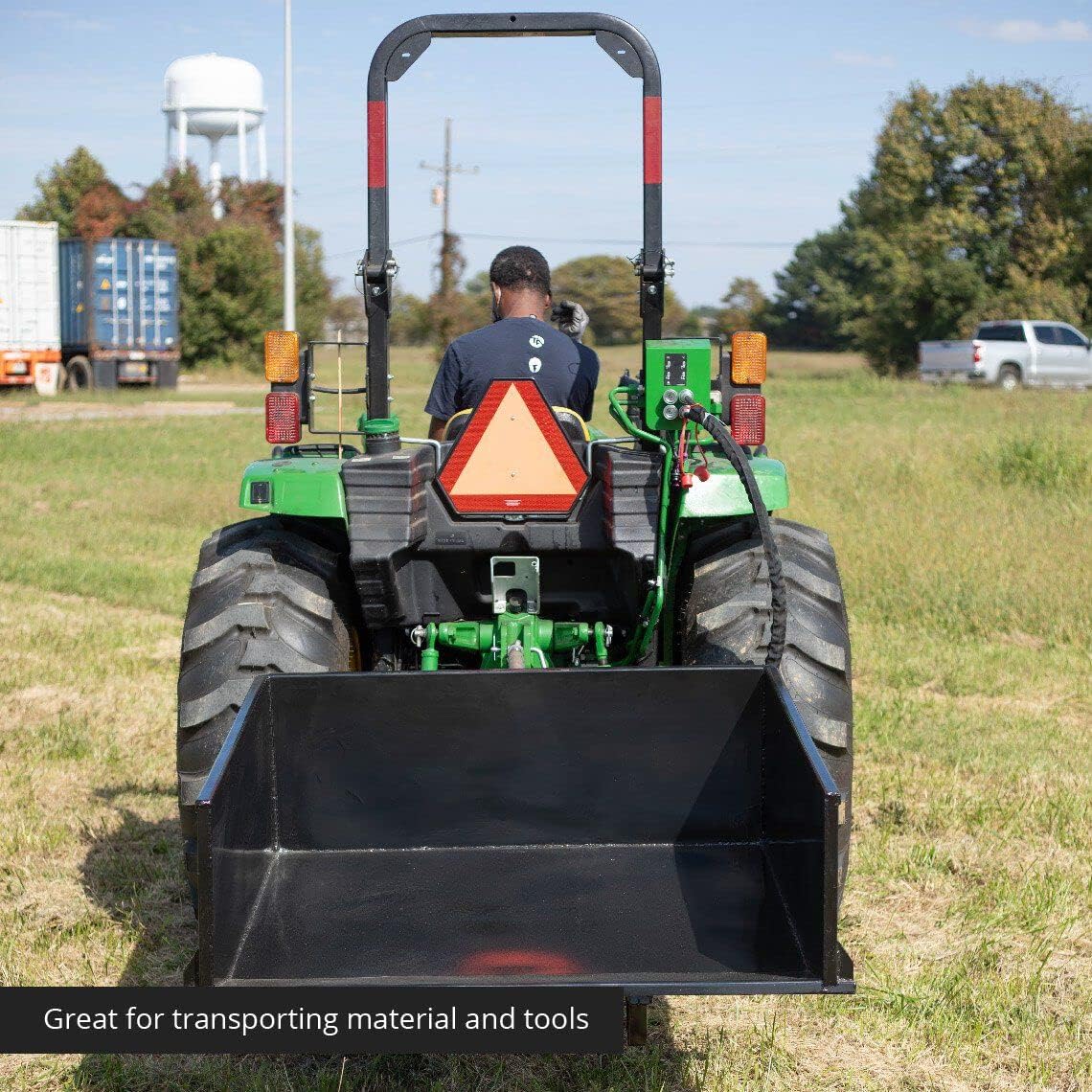 30 Cu. FT Hydraulic Dump Box, Category 1, 3-Point A683540