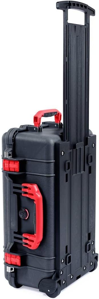 Black & Red Pelican 1510 Case with TrekPak Dividers & Mesh Lid Organizer P474986