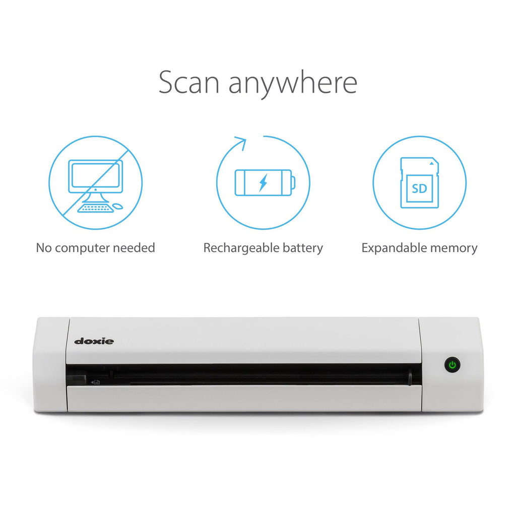 Portable Scanner with Rechargeable Battery J4949
