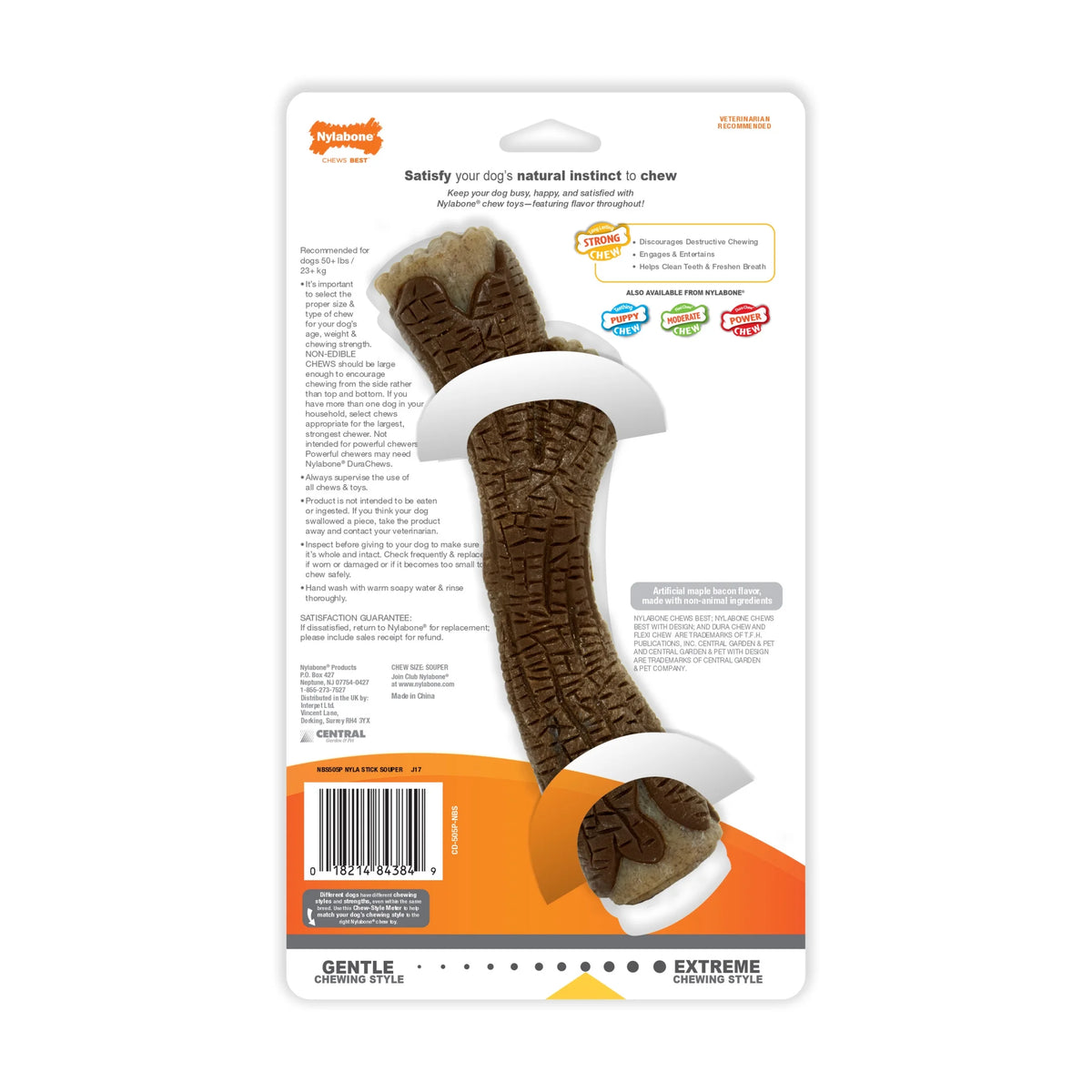 X-Large Real Wood Dog Toy A808