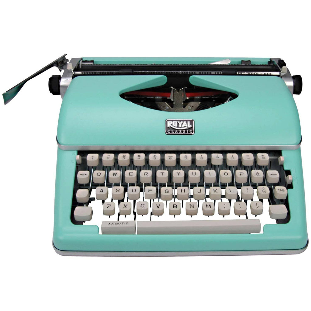 Mint Green Manual Typewriter D41054