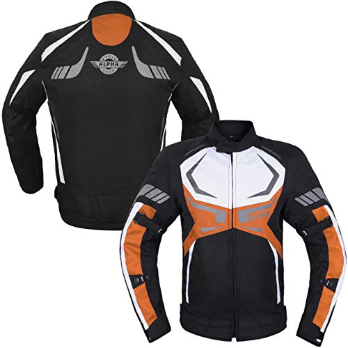 Red Waterproof CE Armored Motorcycle Jacket T66880