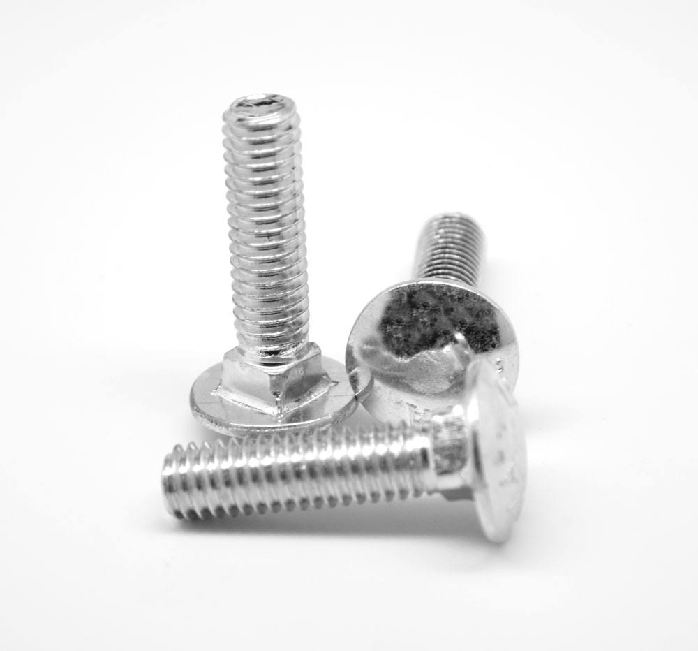 5/16x22-18 x 10x22 Coarse Thread Carriage Bolt Stainless Steel 18-8 Pk 125 K64066