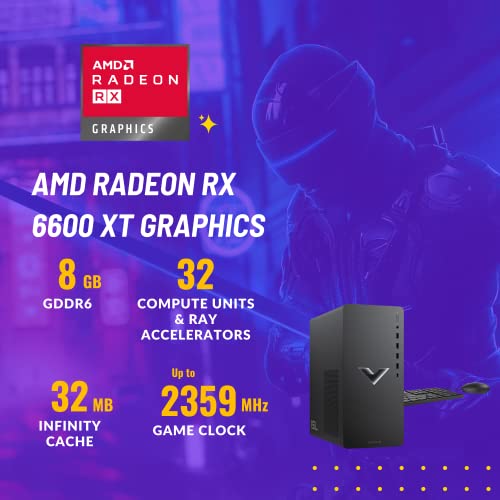 32 GB RAM 2 TB PCIe SSD Radeon RX 6600XT Gaming Desktop G211