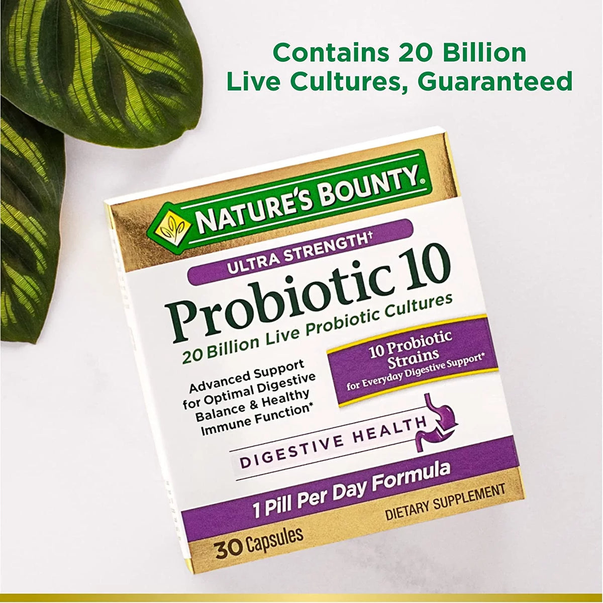 30 Count Probiotic 10 Capsules R191