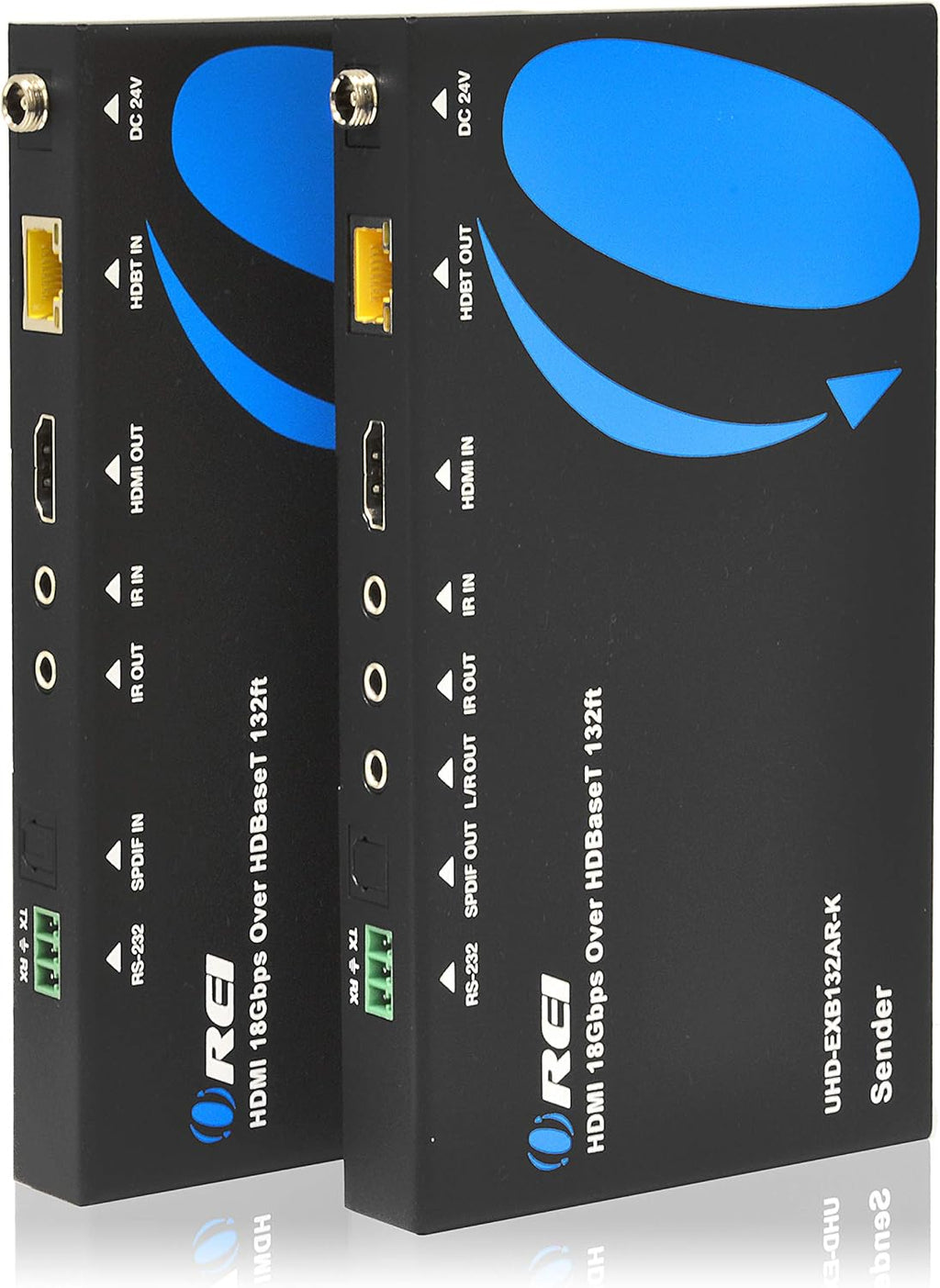4K HDMI Extender Balun Over Single CAT5e/6/7 Cable Up to 400 Ft S586